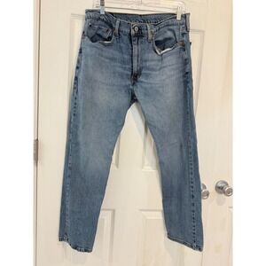 Levi's 550 Relaxed‎ Fit Jeans Light Wash Denim Comfort W34 L29